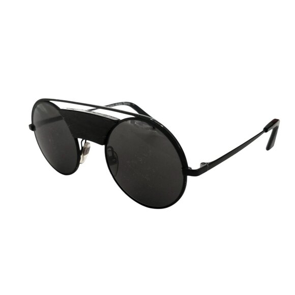 Alain Mikli Accessories - Alain Mikli A04002 Black Round Sunglasses